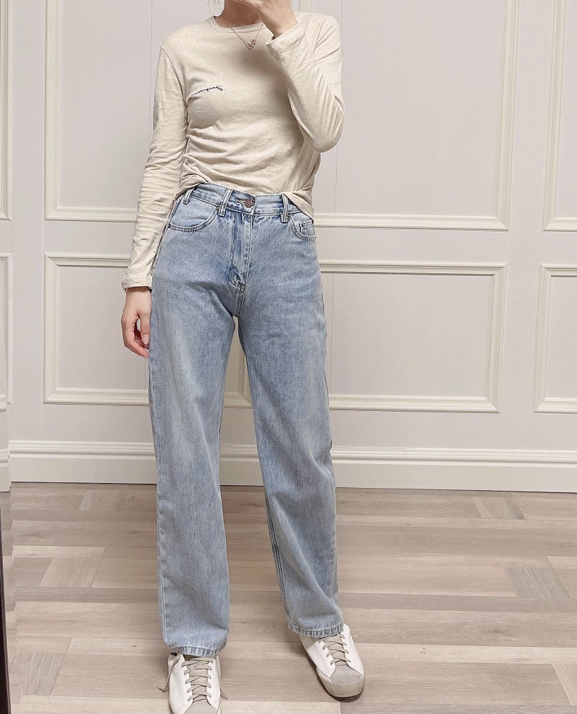 

Linen Women Sweater 2021Spring / Summer New Ladies Stitching Embroidery Long Sleeves Ladies Shirt, Oatmeal