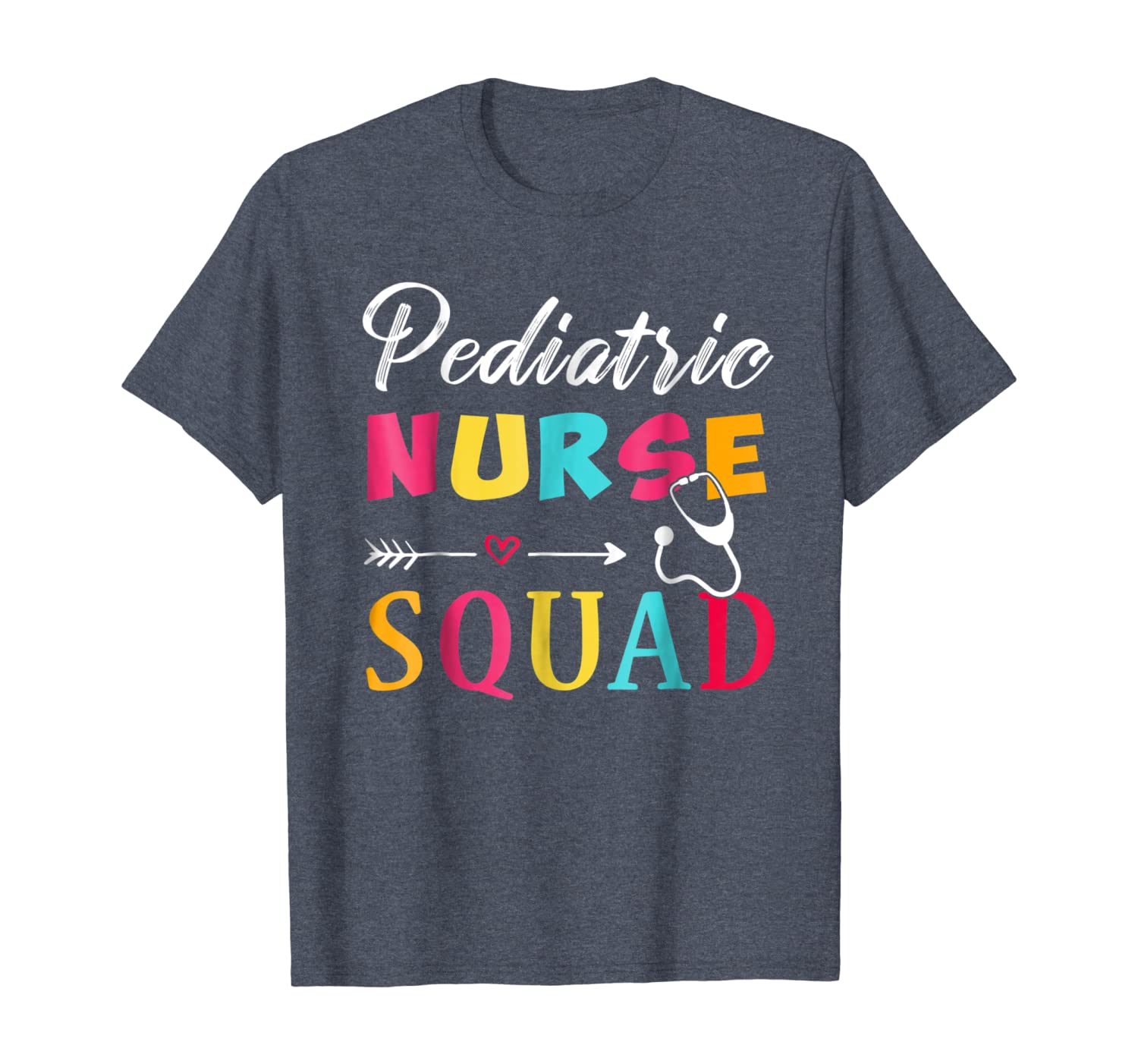 

pediatric nurse squad t shirt cute gifts, White;black