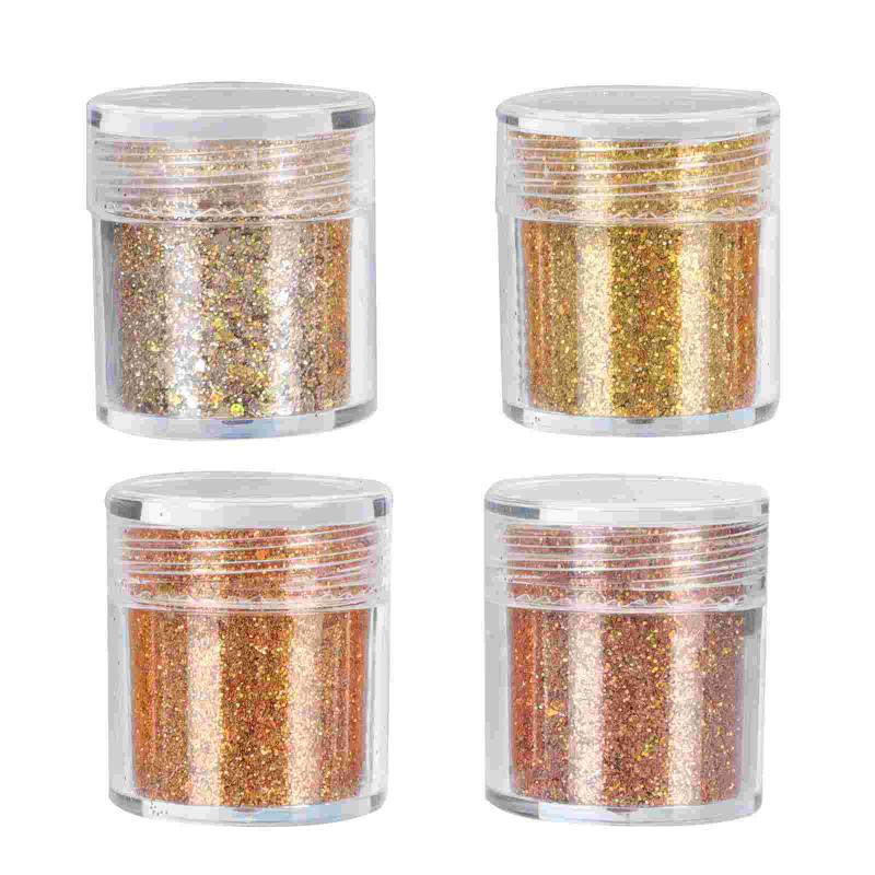 

Nail Art Decorations 4Bottles Of DIY Manicure Sequins Craft Accessory Decorative