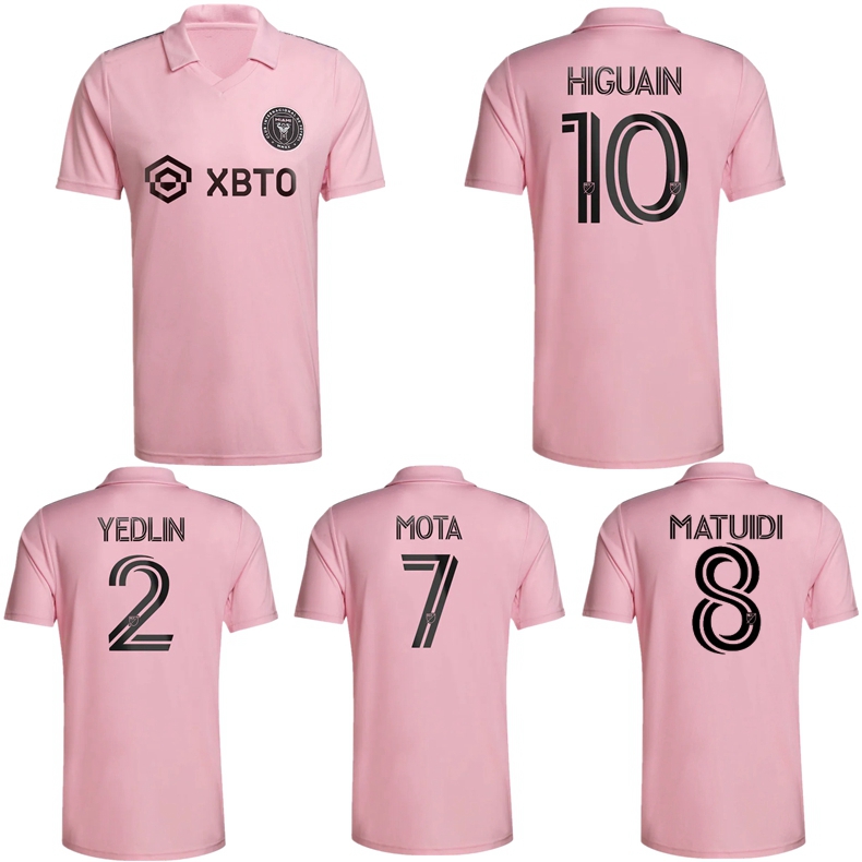 

2022 Inter Miami soccer jersey 22 23 HIGUAIN CAMPANA Matuidi MOTA YEDLIN football shirt, 2022 home jersey