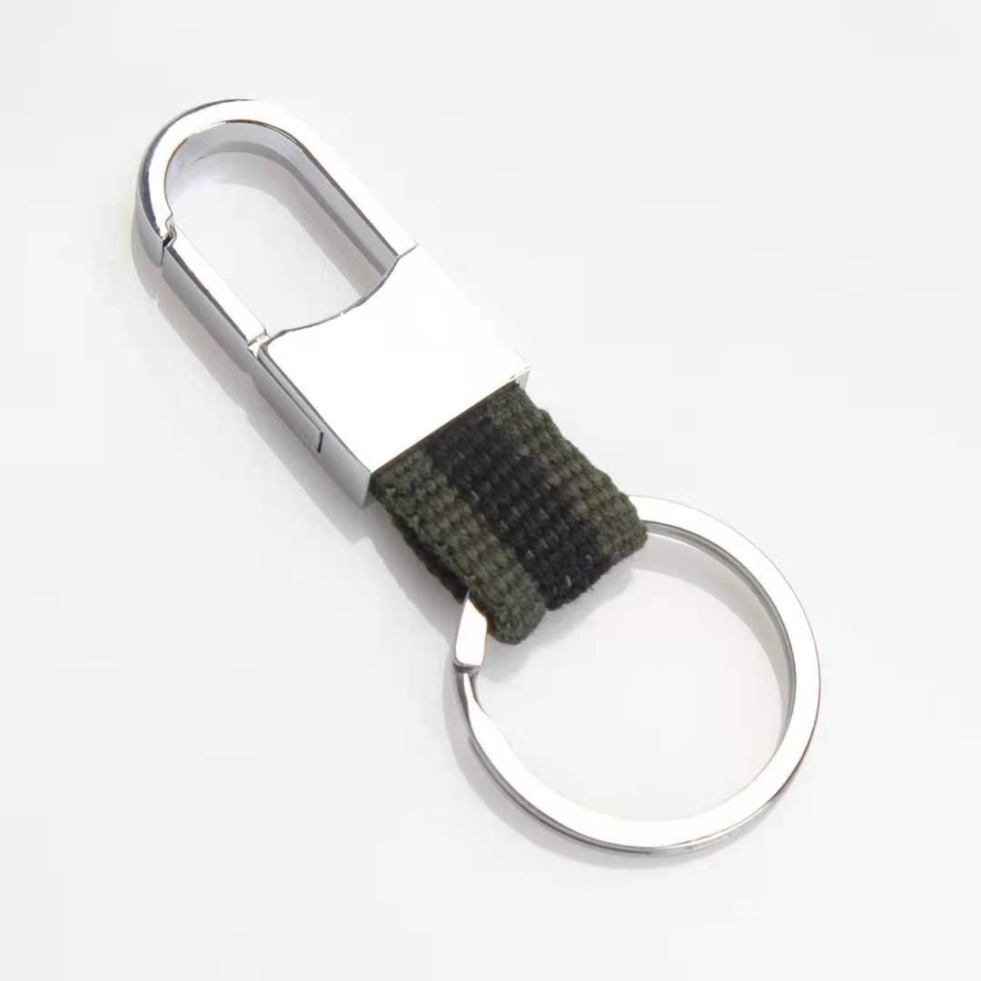 

Key chain custom metal car pendant gifts practical small items can receive space, so that your travel more convenient., Silver