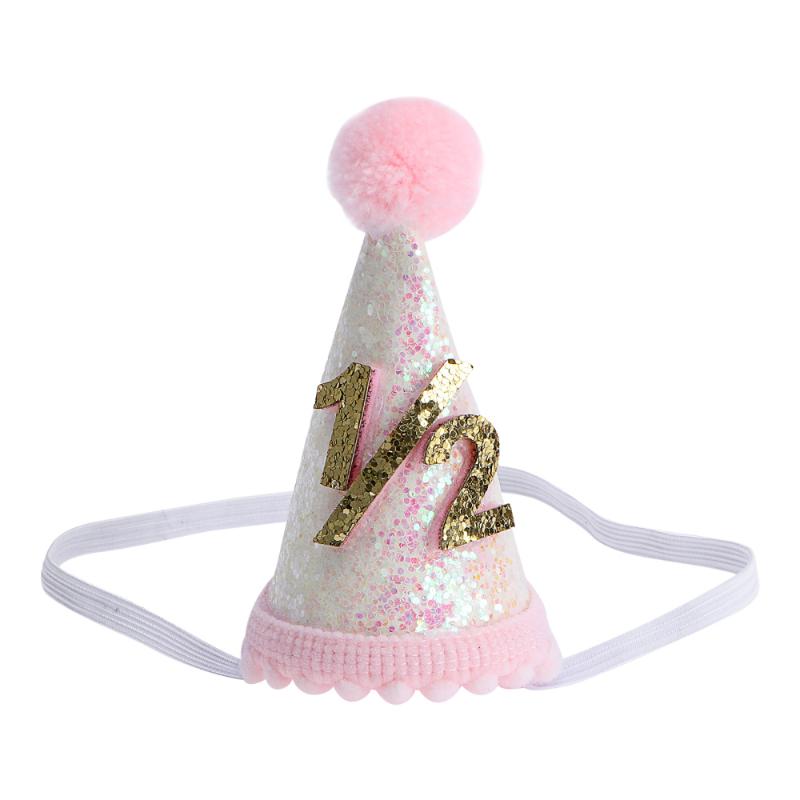 

Party Hats 1pc Creative Kids Birthday Hat Headdress Shooting Prop