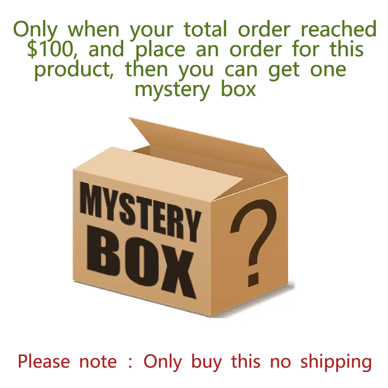 

Random Smoking Accessories Blind Box Mystery Boxes Gift, Only when the purchase of a specific product exceeds US$100