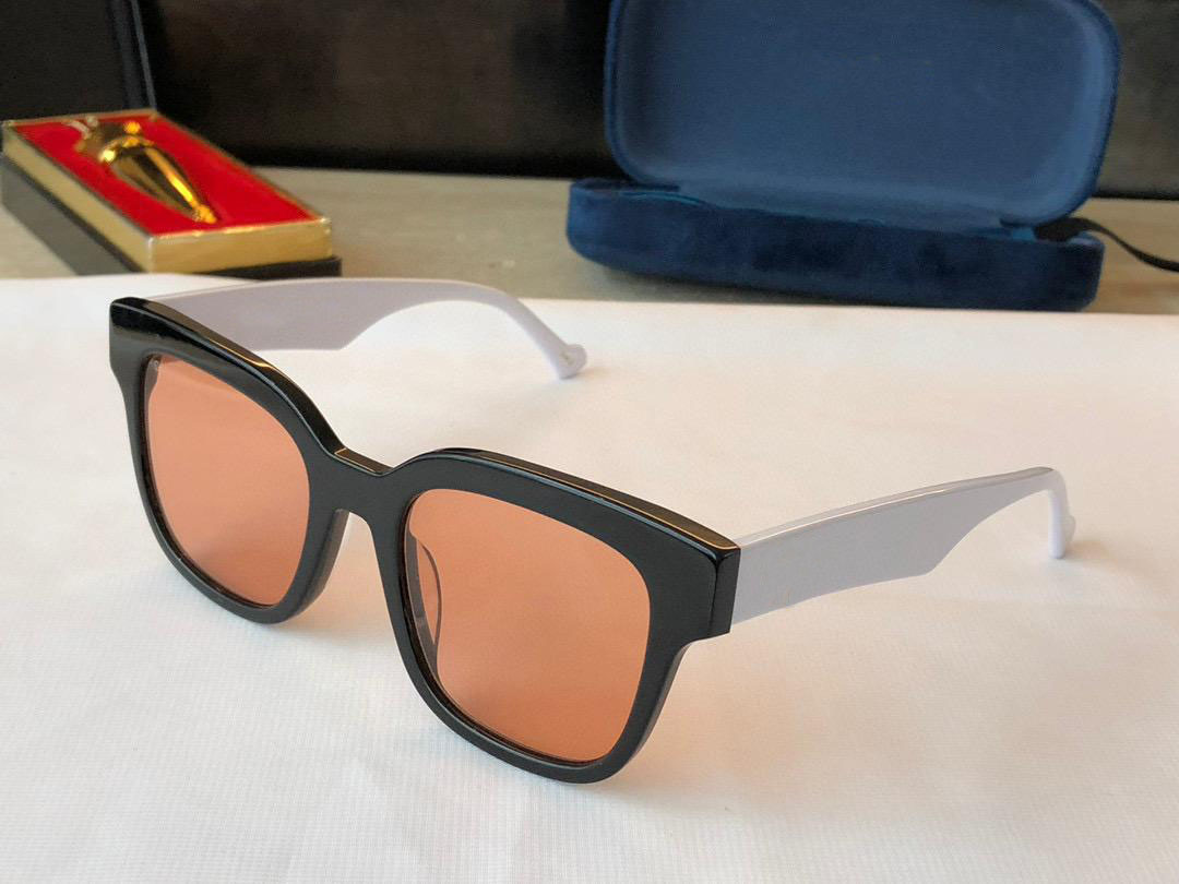 

sunglasses For Men and Women Designer Summer style 0998 Anti-Ultraviolet Retro Plate Square Full frame fashion Random Box, White;black