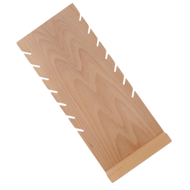 

Jewelry Pouches, Bags 1 Pc Stable Necklace Display Rack Wood Pendant Storage Prop, Pink;blue