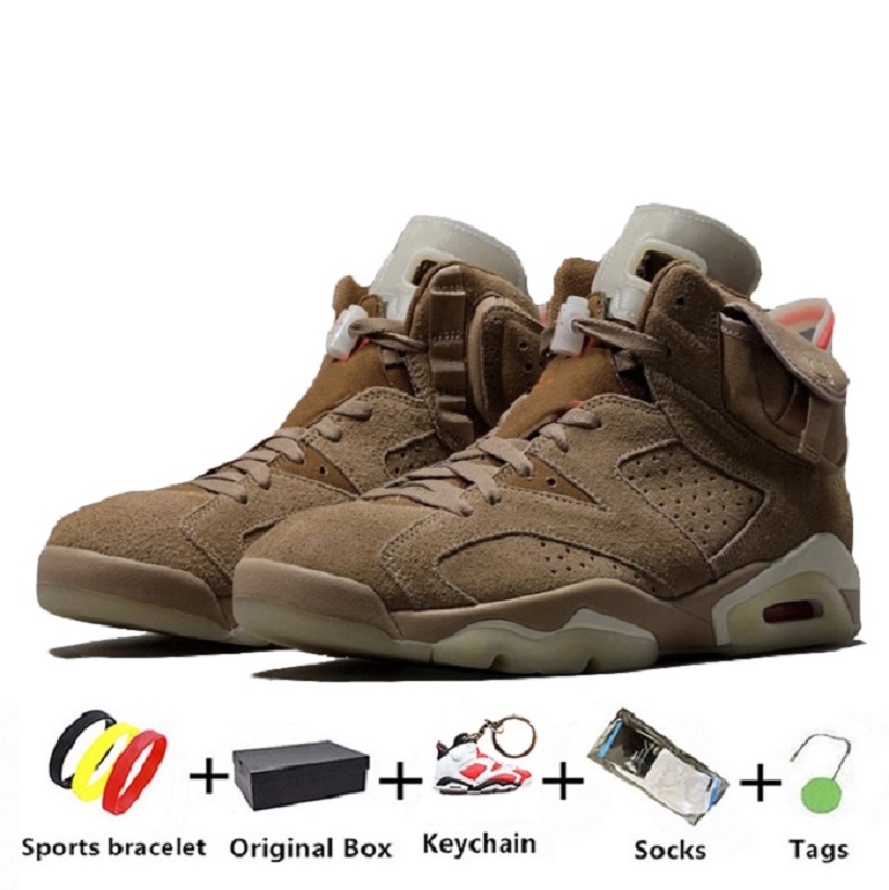 

with box 6s British Khaki 12s twist mens basketball shoes white university red black CT8013-106 men trainers sports sneakers 40-47, Color#1