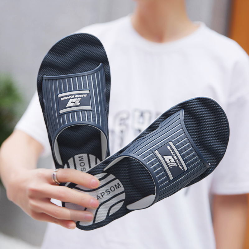 

Dress Shoes Summer Sandals Men Cool Water Slippers Flip Flops High quality Soft Massage Beach Sandals,Fashion Man Casual Zapatos 1OY3, Black