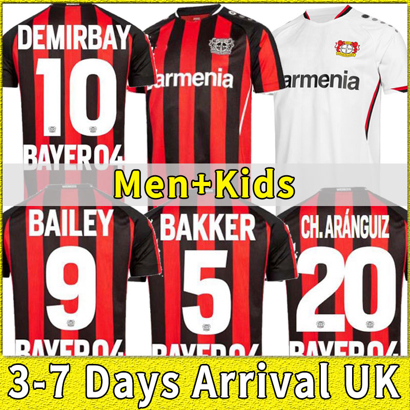 

2021 2022 Leverkusen Soccer Jersey men kids kit Bayer 04 PALACIOS BAILEY football uniform DEMIRBAY VOLLAND TAH shirts 21-22, Home+patch