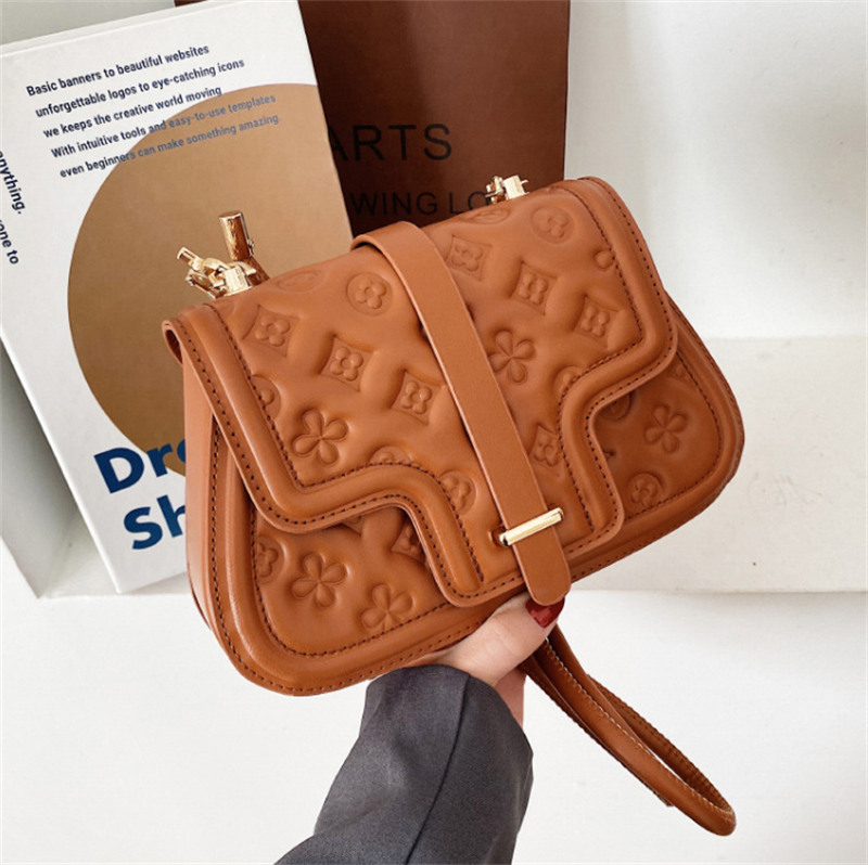 

Lvs Purses Shoulder Bags Fashion Luxury Design Women Bag Flip PU Soft Leather Designer Messenger Pure Black Blue White Ladies One-Shoulder Coin Purse Crossbody Bags