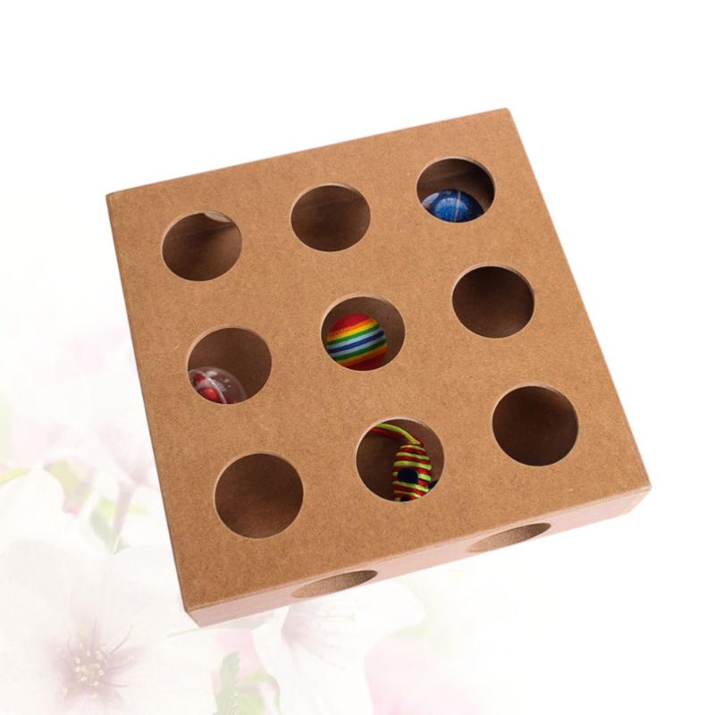 

Pet Cat Interactive Nine-hole Treasure Educational Toys