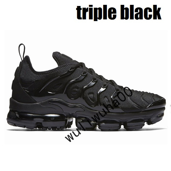 

WL365S9 Top Quality Tn Plus Running Shoes Vapourmax Sneakers Big Size 13 Triple Black Worldwide White Blue Green Cushion Trainers 36-47 Maxes Shoe
