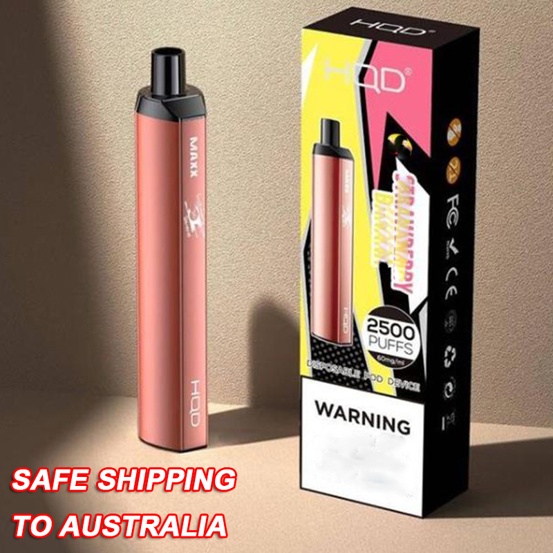 

HQD MAXX 2500 Puffs Disposable CUVIE PLUS 1200 Kit Pod Device Cuvie AIR 4000 Rechargeable Vape Pen Pre-filled 100% Authentic