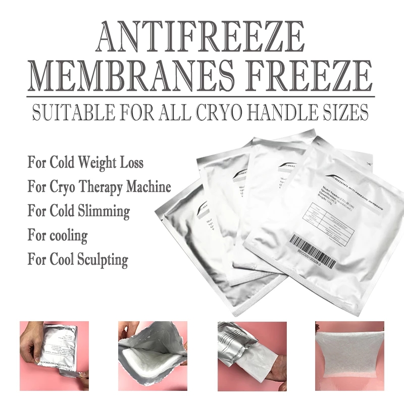 Designer for double chin removal ,12*12cm mini Anti-Freeze Membrane For Cryolipolysis Machine cool sculpt Body Slimming Lipo Anti Cellulite Disso-image-735698057