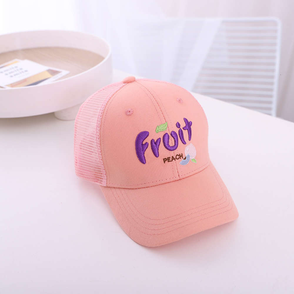 

,snapback Children's hat spring and summer cap Korean alphabet general sunscreen embroidered extended brim baseball, Blue;gray