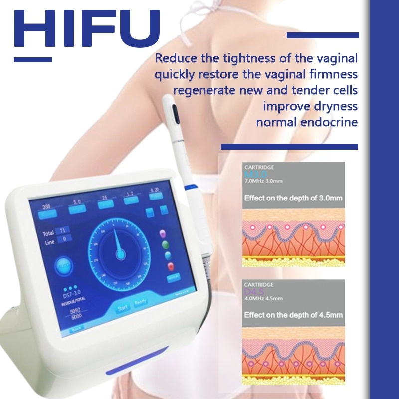 Professional Private Hifu Slimming Vaginal Anti Wrinkleing Vaginal Tightening Wrinkle Removal Body Shaping Skin Rejuvenation Salon Use-image-585189059