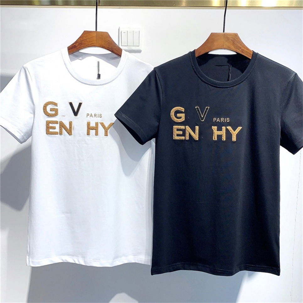 

2021 Men's Polo Shirt God of Spring Summer High Quality Fashion Pattern Cotton with a round neck thin printed bottom sleeves XS-@066, White;black