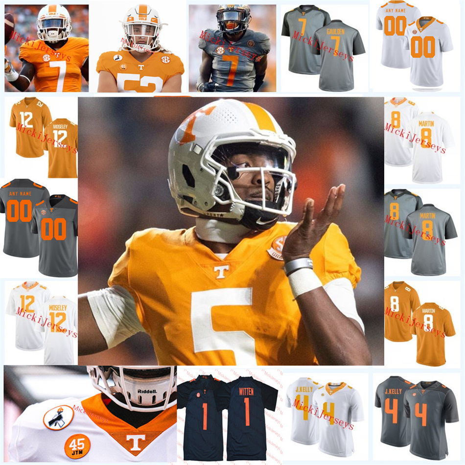 

Tennessee Volunteers Football Jersey 21 Omari Thomas 29 Brandon Turnage 2 Alontae Taylor 41 Aaron Willis 7 Joe Milton III 20 Bryson Eason 9 Tyler Baron 5 Hendon Hooker, Orange without any patch