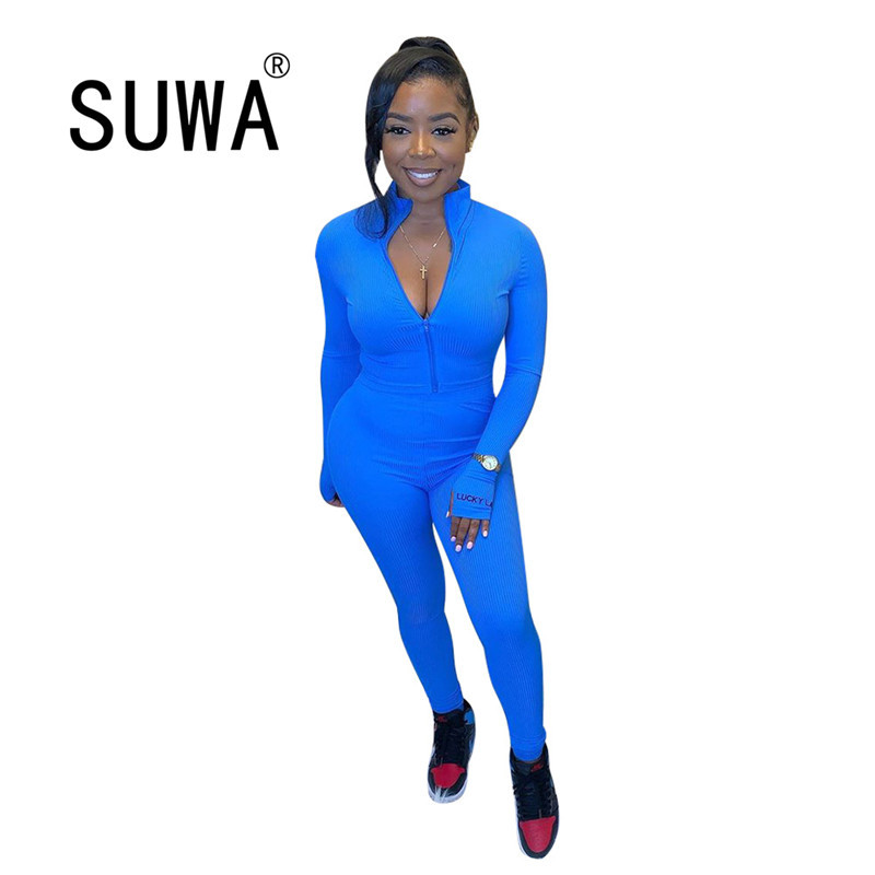 

Joggers Women Lounge Wear Set Zipper Long Sleeve Top Sport Pants Trousers Tracksuit Fall Winter Wholesale Clothing 210525, Pink