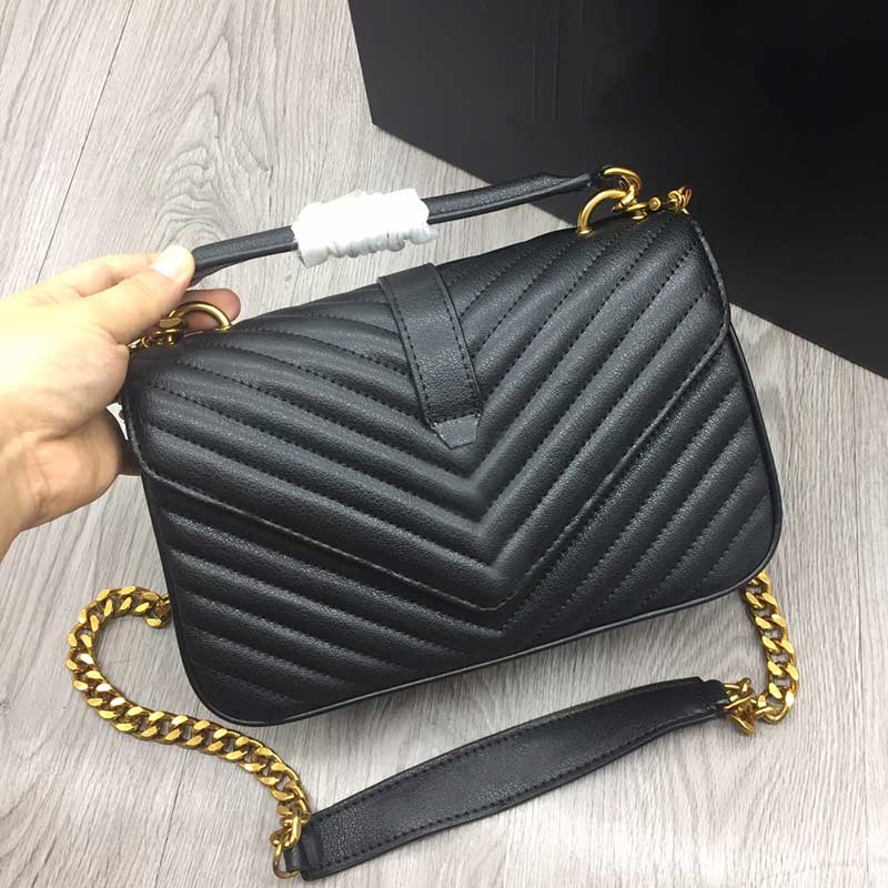 

Woman bag Messenger Purse Genuine Leather clutch lady Original caviar fashion handbag large capacity designer high quality cross Black camera bag