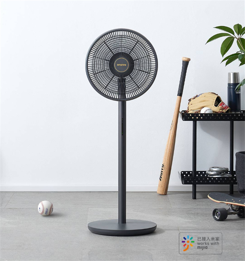 

Xiaomi Youpin SMARTMI Standing Floor Fan 3 DC Pedestal Standing-Portable Fans Rechargeable Air Conditioner Natural Wind
