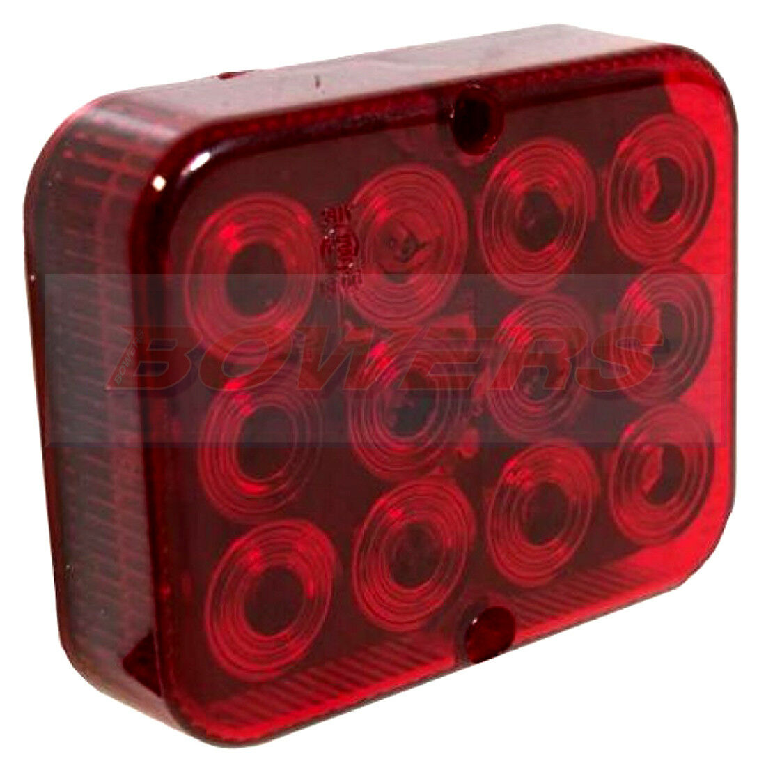 

Lights MAYPOLE 12v/24v COMPACT UNIVERSAL E-APPROVED TRAILER LED RED REAR FOG LAMP