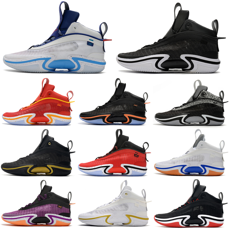 

Mens Basketball Shoes Jumpman XXXIV 34 35 36 Eclipse Blue Void Green White Black Red 35s 36s For High quality 34s Men Sports Sneakers 7-12, As photo 1