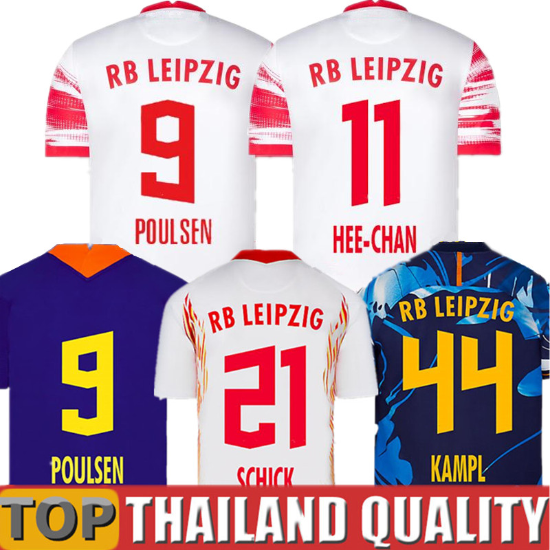 

21 22 Soccer Jerseys FORSBERG WERNER Camiseta HEE-CHAN Maillot HALSTENBERG SABITZER POULSEN Sørloth 2021 2022 Football Shirts Kits CUNHA Uniform, 2020 3rd - men