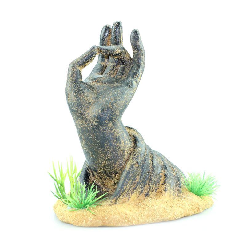 

Decorations Fish Tank Buddha Hand Statue Aquarium Ornaments For