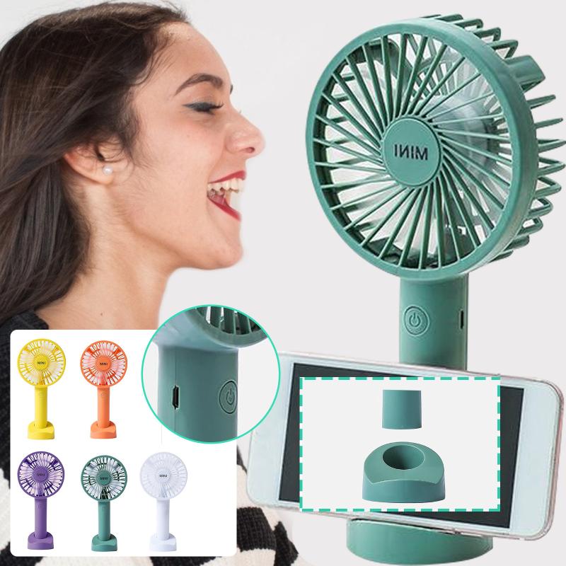 

Party Favor #4 Hand-held Fan Mini Humidification And Three Usb Handheld Small Lazy Sports Outdoor Activity Portable Gift