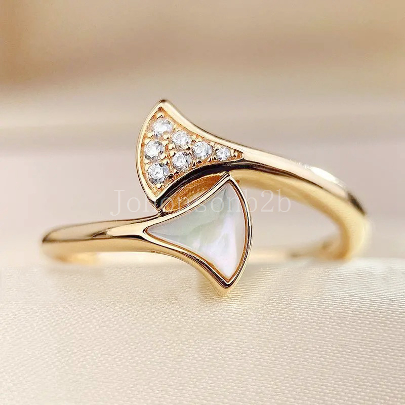 

S925 Luxury gifts fashion stones Ring silver / gold plated jewelry bracelet neckless for men women lover with original box T0025, Slivery;golden