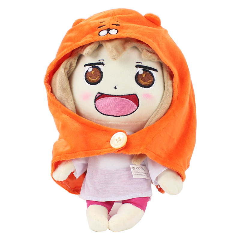 

Anime Small buried Sankaku Head Himouto! Umaru-chan Umaru Doma Soft Plush Doll toy Y200703, Opp bag