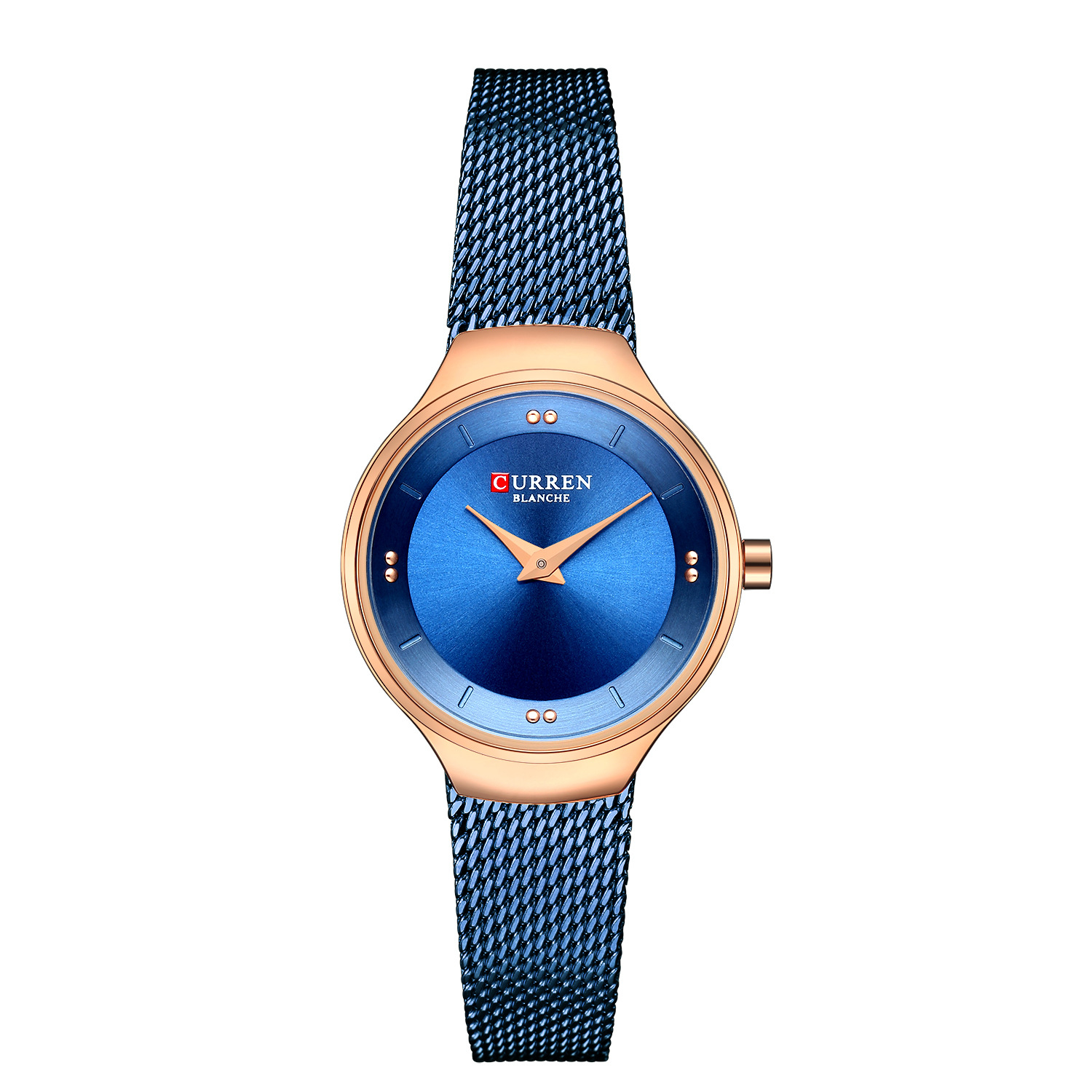 

CURREN 9028 Watches Waterproof Simple Stainless Steel Watch Woman Quartz Elegant Dress Bracelet Relogio Feminino Mesh Belt Strap Colorful Women Wristwatch, Silver black