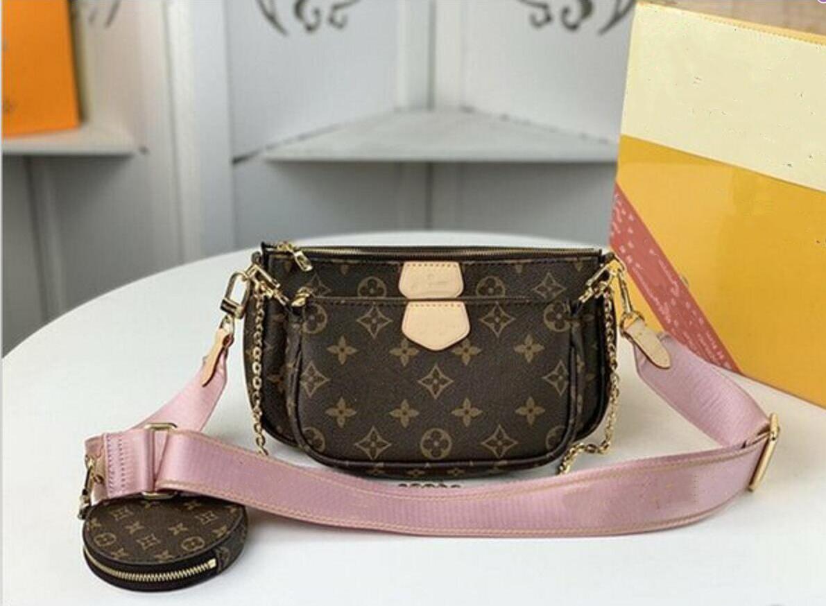 

2022 GGLVLouisVitton YSLVUTTON presbyopic three-in-one chain bag shoulder strap one messenger bages leather mahjong bags crossbody packages wallet