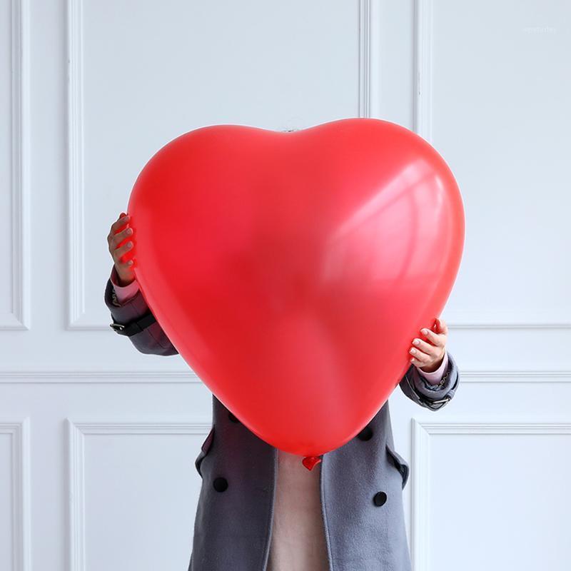 

Party Decoration 36inch Pink White Red Love Latex Balloons Heart Shaped Thickening Pearl Ballon Wedding Valentine's Day Birthday