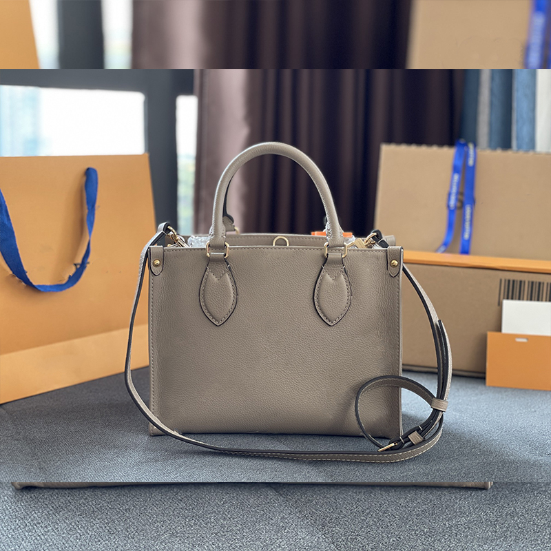 

25cm Small Size Women Luxurys Handbag Fashion Crossbody Bags 2021 Latest Designers Handbags Europe Style Elephant Grey Purse Tote, Box(not sold separately)