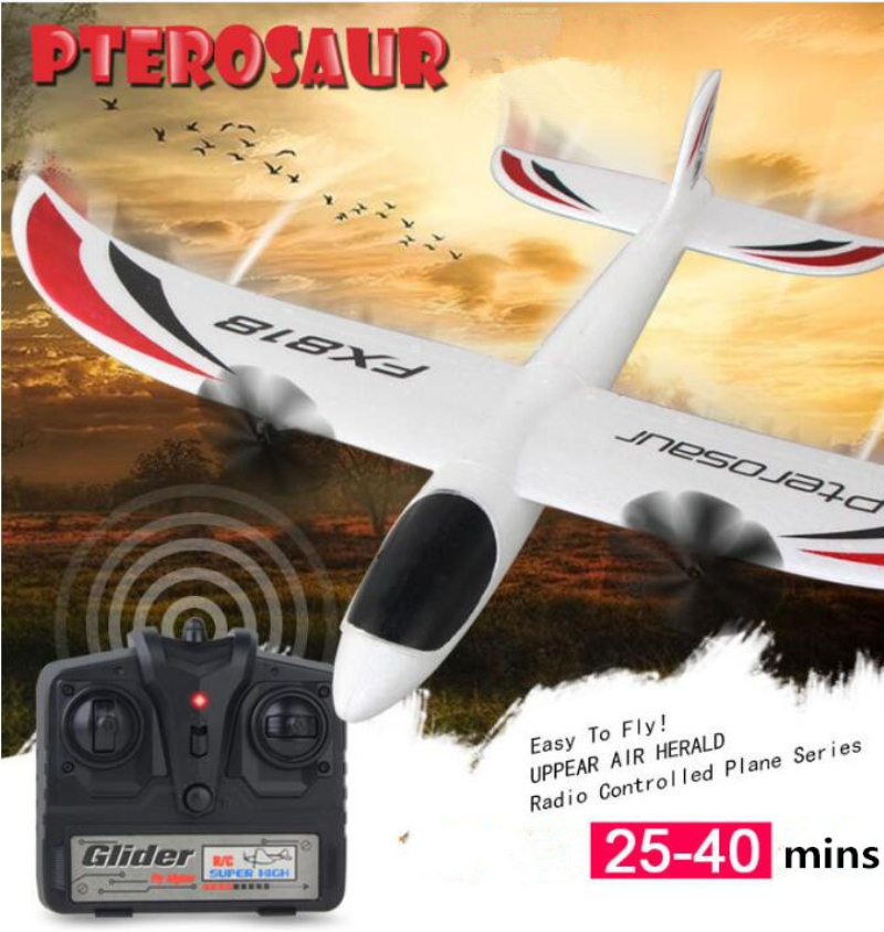 

2.4G 48cm big Fixed wing RC glider Wingspan Remote Control Airplane Glider RC Airplane RTF Plane RC Aircraft EPP material gifts, White