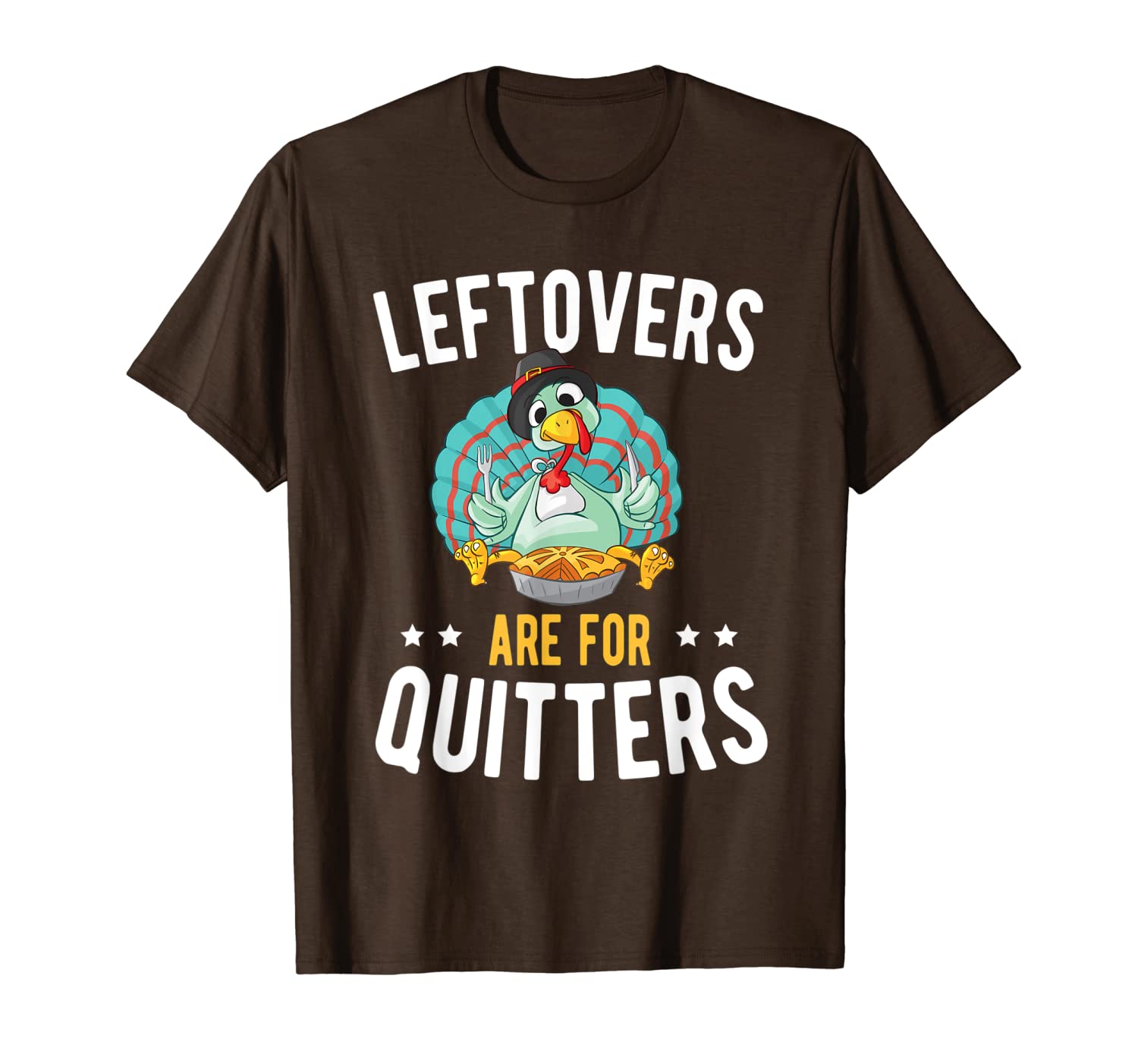 

funny turkey shirt gift boy girl leftovers are for quitters t-shirt, White;black