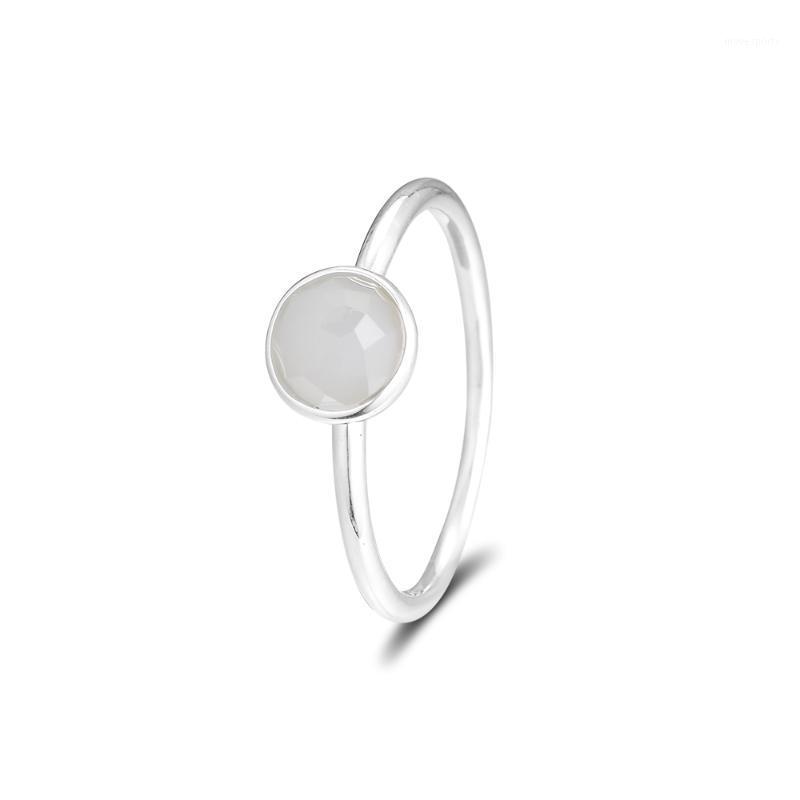 

Cluster Rings June Droplet 100% 925 Sterling Silver Jewelry1