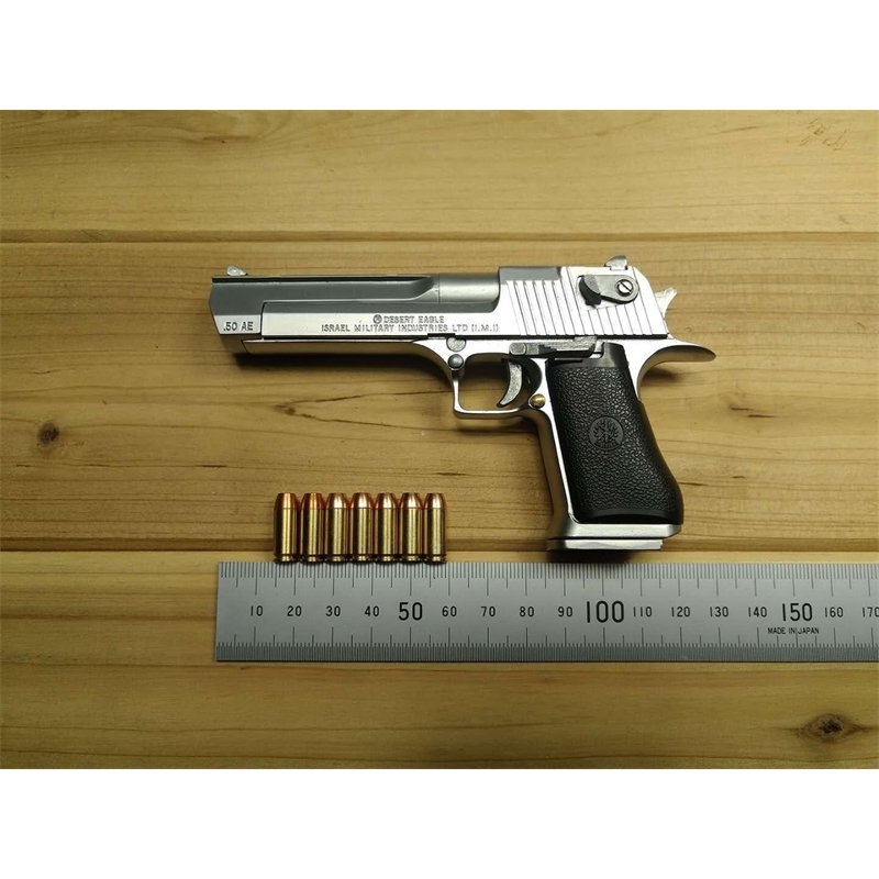 

1: 2.05 all metal upgrade shell throwing Desert Eagle detachable toy children's pistol model cannot be launched