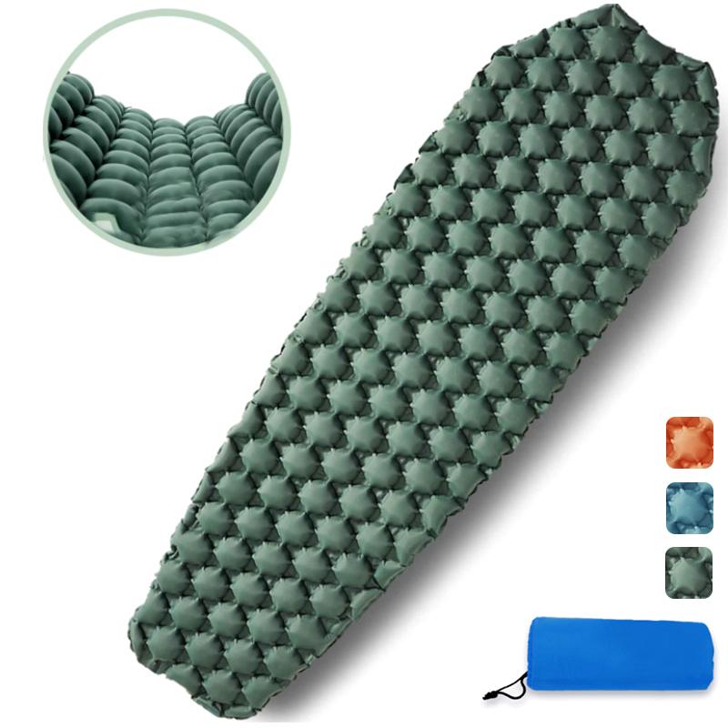 

Outdoor Pads Sleeping Pad Camping Moistureproof Inflatable Mattress Travel Ultralight Folding Backpack Hiking Mat