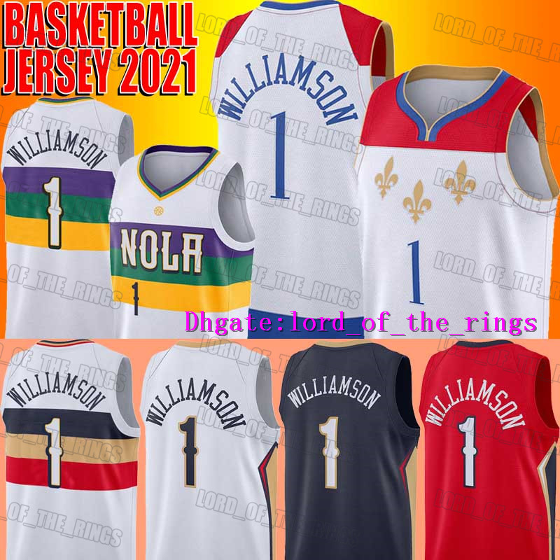 

Zion 1 Jersey Williamson Lonzo 2 Ball Jerseys New Orleans Pelicans Jersey City Edition Jerseys