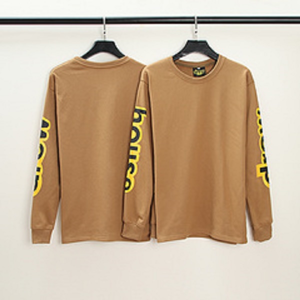 

Drew House Hoodies LS Hug Tee Unicorn Arm LOGO Printed Long Sleeve T-Shirt, As pic