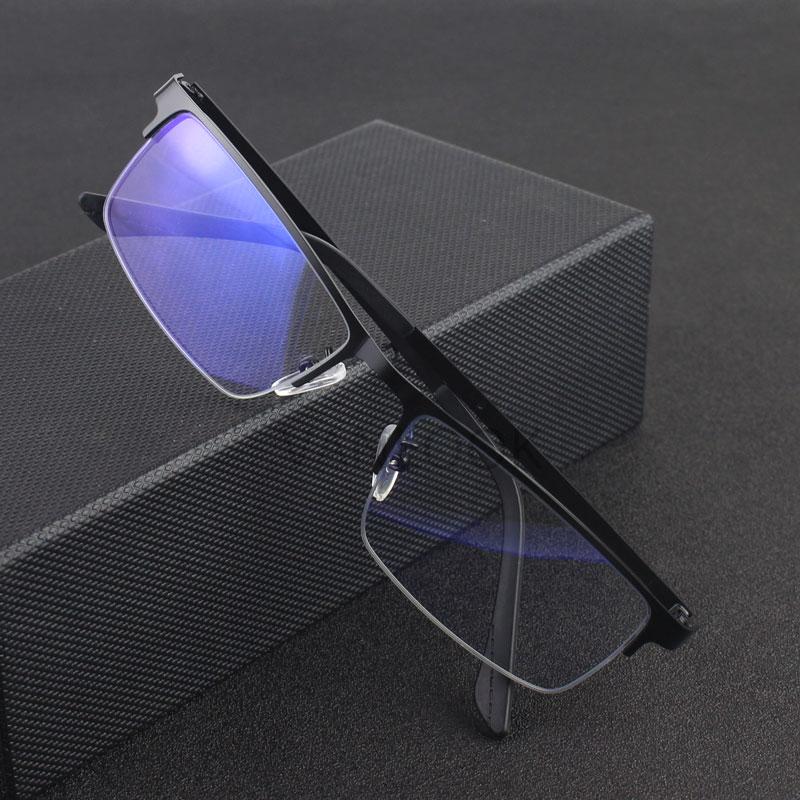 

Sunglasses Pochromic Blue Light Blocking Glasses For Computer Men Women Anti Ray UV Half Spectacle Frames