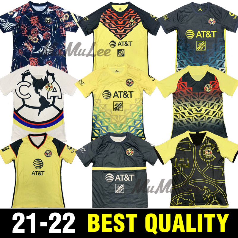 

top 2021 2022 Club America Soccer Jerseys F. VIÑAS HENRY G. OCHOA Liga MX jersey RODRIGUEZ GIOVANI 21 22 training Football Shirt