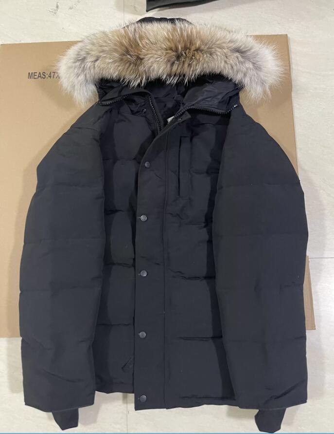 

21ss Mens Down Jackets Veste Homme Outdoor Winter Jassen Outerwear Big Fur Hooded Fourrure Manteau man Jacket Coat Hiver Parka Doudoune, Extra shipping fee