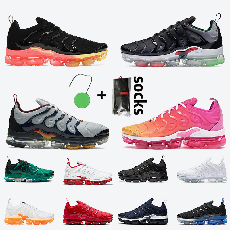 

2021 Tn Plus Tns Mens Running Shoes Men Women Cherry Creamsicle Fresh Atlanta Sneakers Pure Platinum Midnight Blue Triple Red White Black Summer Sunset Trainers, # fresh 40-47