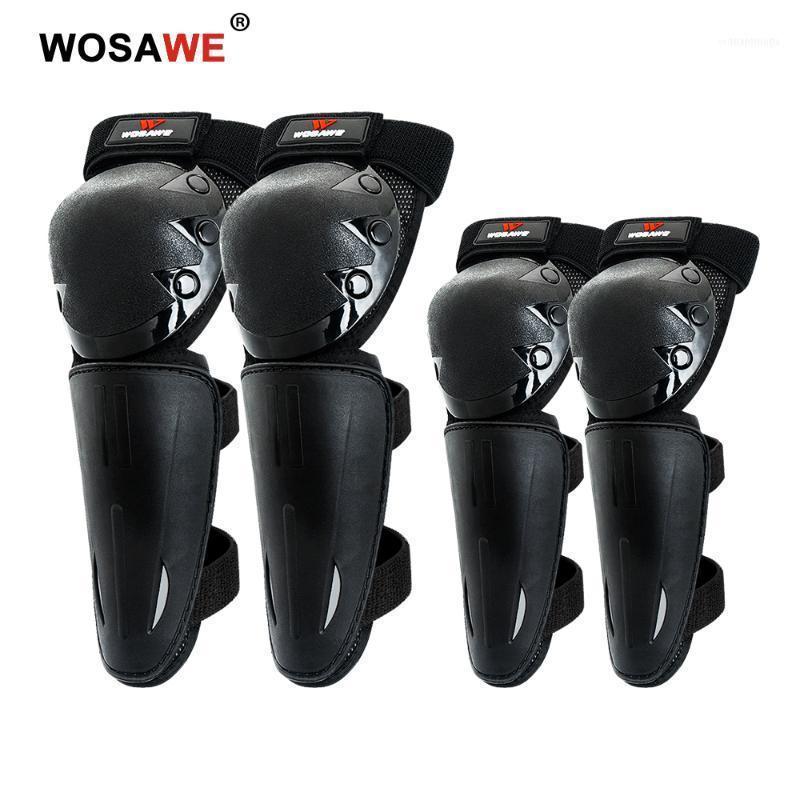 

Motorcycle Armor WOSAWE Kids Knee Elbow Pads Set Skateboard Roller Biker Arm Protection Gear Leg Protector Guards Safety Children1