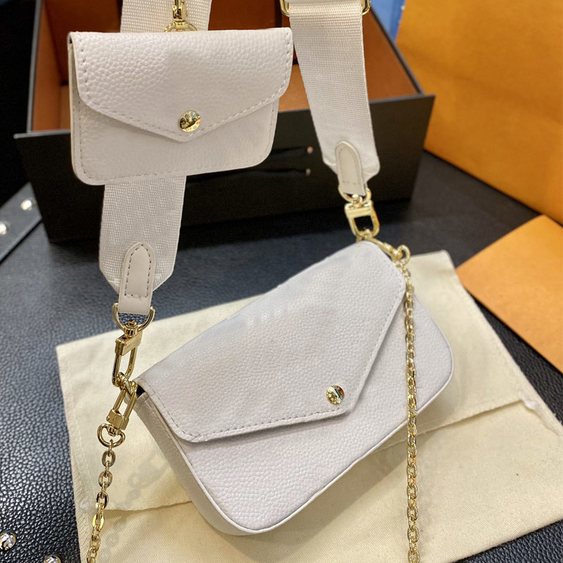 

Handbag Women Luxurys Designers Bags 2021 Crossbody Bag Top Quality Leather Female Samll With Purses Covered Plian Wallet, No bags;make up the difference