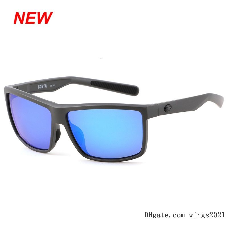 

Classic Costa Sunglasses for Men Luxury Designers Sun Glasses UV400 High-quality Polarized PC Lens 580P Color Coated TR-90&Silicone Frame -, White;black