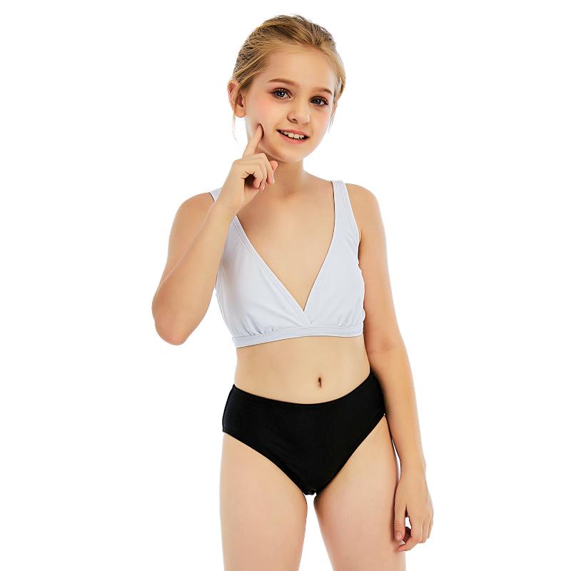 

One-Piece Suits Girl's Swimsuit Child's Middle School Baby's Bikini Suit Beach Sports Bathing Swimwear